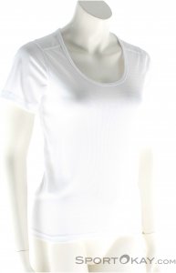 Odlo SS Crew Neck Cubic Damen T-Shirt-Weiss-L