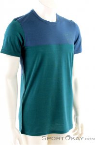 Ortovox 150 Cool Logo Long Sleeve Herren Shirt-Blau-L