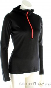 Ortovox 185 Hoody Damen Tourensweater-Schwarz-L