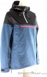 Ortovox Corvara Anorak Damen Outdoorjacke-Blau-XS