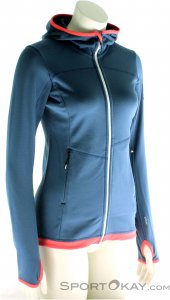Ortovox Fleece Light Hoody Damen Outdoorsweater-Blau-S