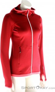 Ortovox Fleece Light Hoody Damen Outdoorsweater-Rot-M