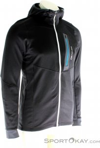 Ortovox Fleece Light Tec Hoody Herren Outdoorsweater-Schwarz-L