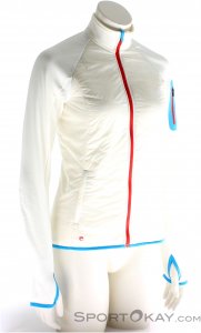 Ortovox Swisswool Hybrid Damen Tourenjacke-Weiss-S