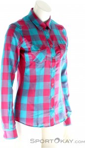 Ortovox Stretch Back Shirt LS Damen Outdoorhemd-Mehrfarbig-S