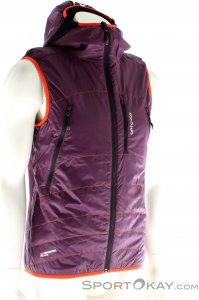 Ortovox SW Light Piz Boe Vest Herren Outdoorweste-Lila-XL