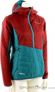 Ortovox Swisswool Dufour Anorak Damen Outdoorjacke-Rot-M