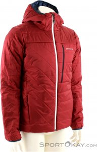 Ortovox Swisswool Piz Bianco Herren Tourenjacke-Rot-XL