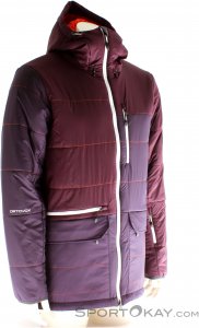 Ortovox Verbier Parka Herren Tourenjacke-Lila-L