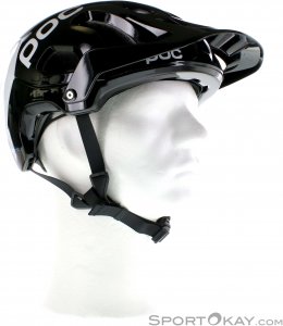 POC Trabec Race Bikehelm-Schwarz-XL/XXL