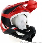 100% Trajecta Fidlock Fullface Helm-Rot-XL