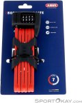 Abus Bordo Lite 6055C + Halterung 85cm Fahrradschloss-Rot-One Size