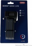 Abus Bordo Lite 6055C Mini 60cm Fahrradschloss-Schwarz-One Size