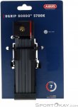 Abus uGrip Bordo 5700 + Halterung 80cm Fahrradschloss-Schwarz-One Size