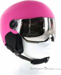 Alpina Zupo Visor Q-Lite Kinder Skihelm-Pink-Rosa-48-52