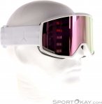 Atomic Four HD Skibrille-Weiss-One Size