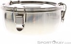 BasicNature Edelstahl Essensbehälter-Silber-One Size