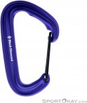 Black Diamond LiteWire Schnappkarabiner-Lila-One Size
