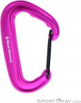 Black Diamond MiniWire Schnappkarabiner-Pink-Rosa-One Size
