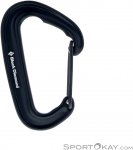 Black Diamond MiniWire Schnappkarabiner-Schwarz-One Size