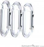 Black Diamond Oval Carabiner 3er Schnappkarabiner-Set-Grau-One Size