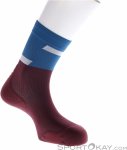 CEP The Run Mid Cut Damen Laufsocken-Dunkel-Rot-2