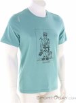Chillaz Homo Mons Ascendere Herren T-Shirt-Hell-Blau-XXL