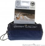 Cocoon Mummy Liner Baumwoll Schlafsack-Dunkel-Blau-One Size