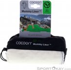 Cocoon Mummy Liner Baumwoll Schlafsack-Weiss-One Size