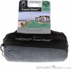 Cocoon Travel Sheet Bio-Baumwoll Schlafsack-Dunkel-Grau-One Size
