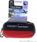 Cocoon Travel Sheet Mikrofaser Schlafsack-Rot-One Size