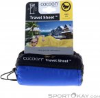 Cocoon Travel Sheet Seidenschlafsack-Blau-One Size