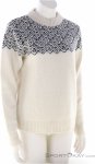 Devold Bjornoya Wool Damen Sweater-Weiss-XS
