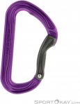 DMM Shadow Bent Gate Schnappkarabiner-Lila-One Size