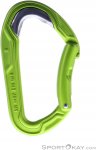 Edelrid Bulletproof Bent Schnappkarabiner-Grün-One Size
