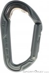 Edelrid Bulletproof Straight Schnappkarabiner-Silber-One Size