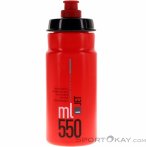 Elite Jet 550ml Trinkflasche-Rot-One Size