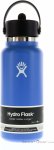 Hydro Flask 32oz Wide Mouth Flex Straw Cap 946ml Thermosflasche-Blau-One Size