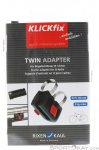 Klickfix Twin Adapter Fahrradschloss Zubehör-Schwarz-One Size