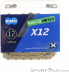 KMC X12 Ti-N Waxed 126 Gl. 12-Fach Kette-Gold-One Size