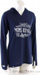 Mons Royale Paige Longline Damen Sweater-Blau-S