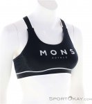 Mons Royale Stella X-Back Damen Sport-BH-Schwarz-M