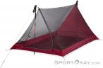 MSR Thru-Hiker Mesh House 2-Personen Zelt-Rot-One Size