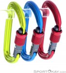 Ocun Falcon Screw 3er Karabiner-Set-Mehrfarbig-One Size