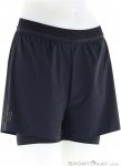 On 3'' Performance 2/1 Shorts Damen Laufshort-Schwarz-S