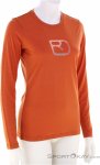 Ortovox 150 Cool MTN Silhouette Damen Shirt-Orange-XS