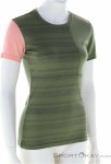 Ortovox 185 Rock‘N‘Wool Damen Funktionsshirt-Oliv-Dunkelgrün-L