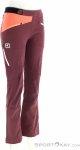 Ortovox Col Becchei Damen Tourenhose-Dunkel-Rot-XL