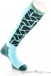 Ortovox Ski Tour Comp Long Damen Skisocken-Türkis-42-44