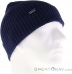 Patagonia Fishermans Rolled Beanie Mütze-Dunkel-Blau-One Size